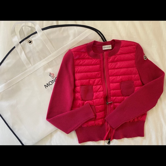 Moncler Jackets & Blazers - MONCLERWool down jacket Authentic Moncler dust bag